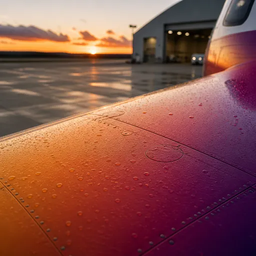 Peinture et revêtements aéronautiques : quand la surface d'un avion devient un enjeu de performance
